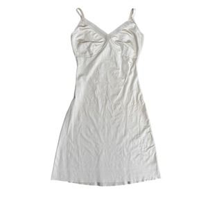 Spanx Slip Dress Womens Shapewear Adjusts Straps Beige Large